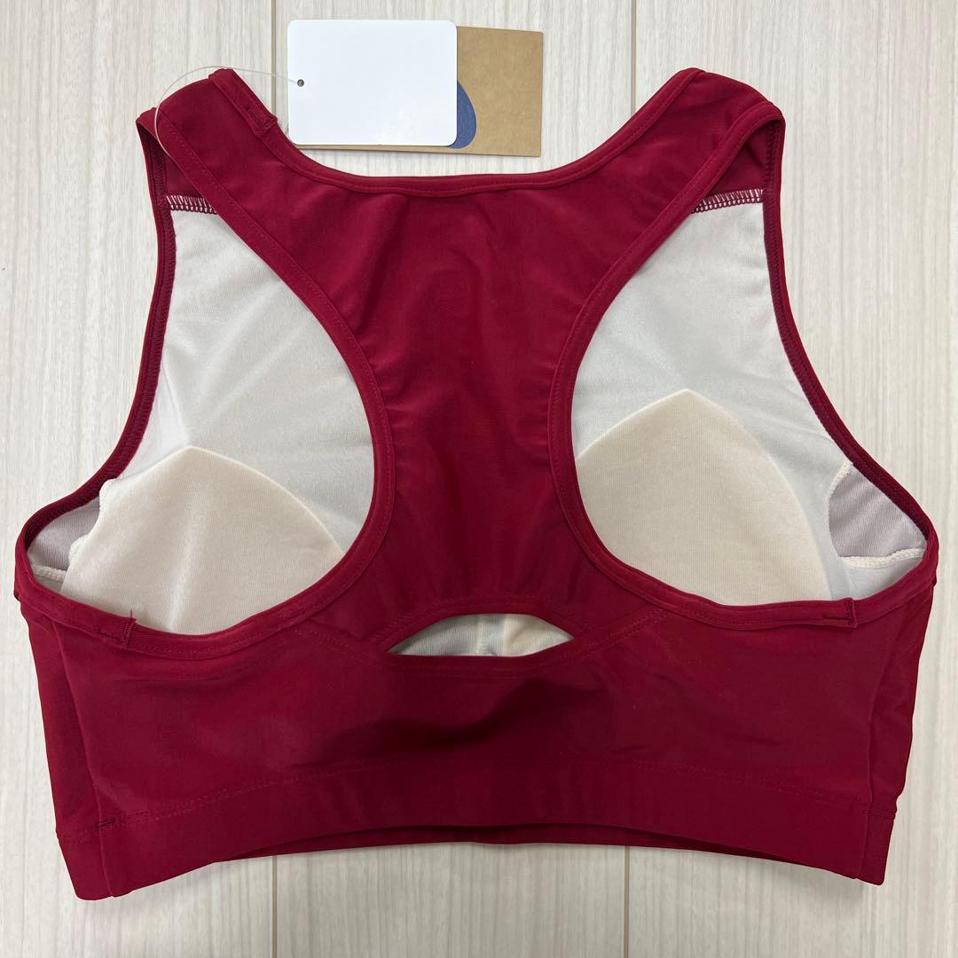 アシックス　女子陸上ユニフォーム上下セット　エンジ×ダークグレー　3XL　新品