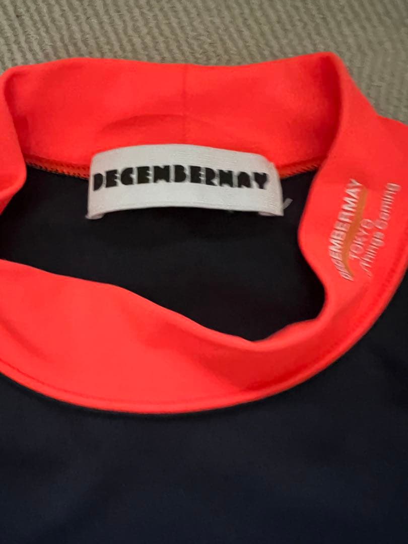 ディセンバーメイ ゴルフ モックシャツ 長袖