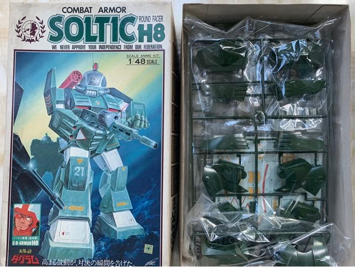 タカラ　 太陽の牙ダグラム　プラモデル　6点セット販売