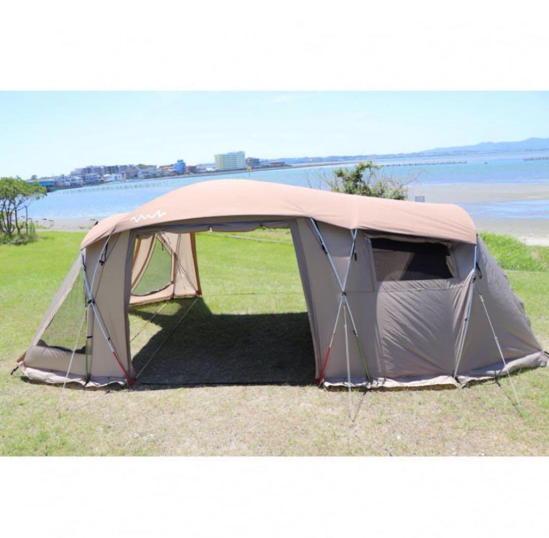 アルペンアウトドアーズ AOD3ツールームテント グランドシートマット　タープ付