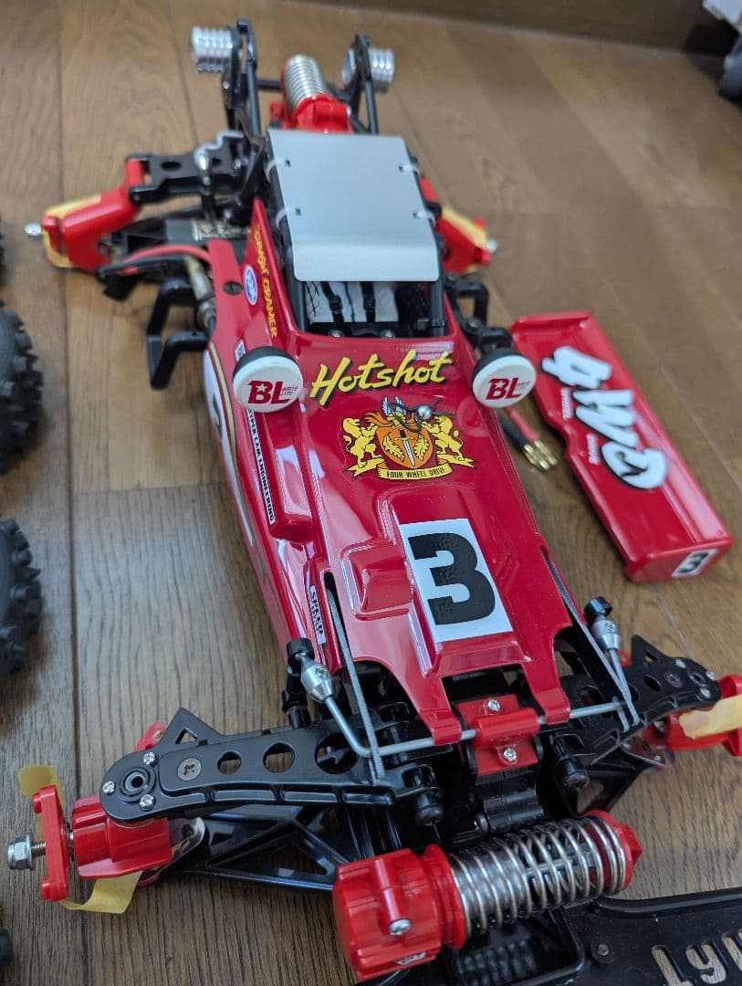 TAMIYA ホットショット Hotshot 未使用品　マッドファイター付き