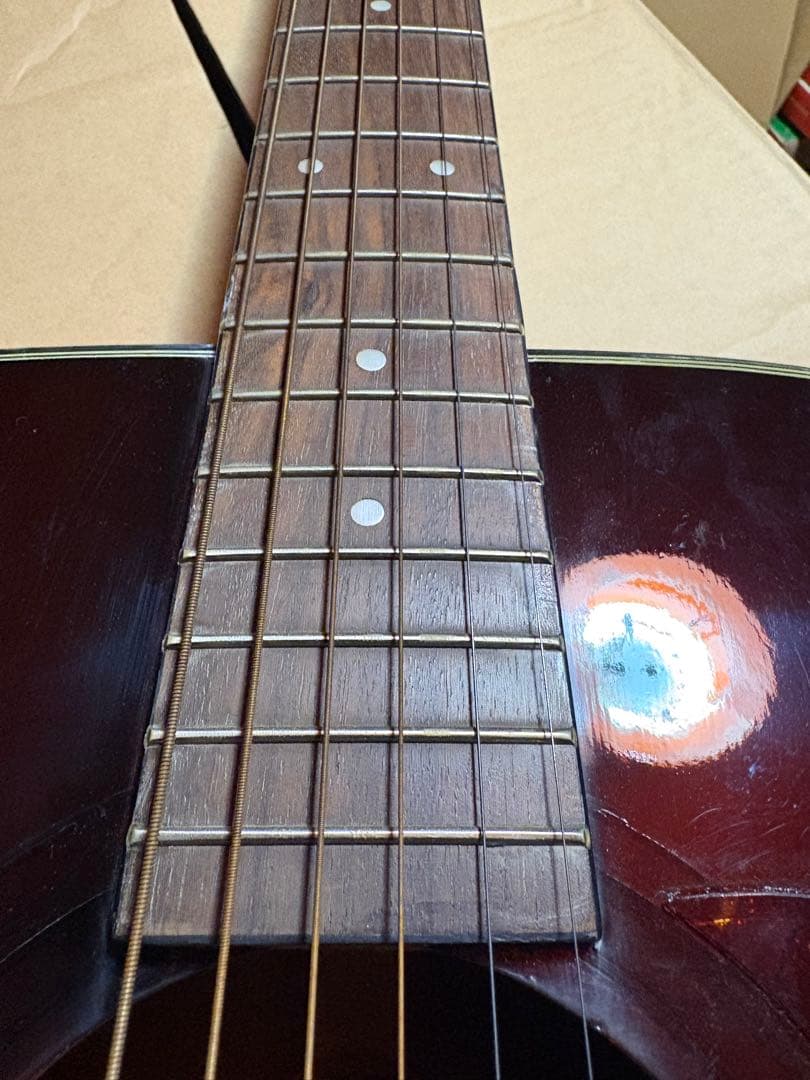 Morris アコースティックギター サンバースト