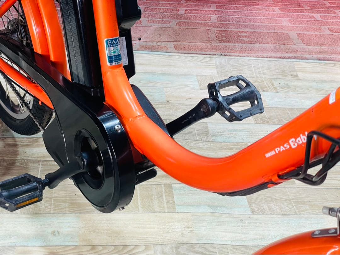 ZK3348 電動自転車 ヤマハ パスバビー 子供乗せ 20インチ 送料