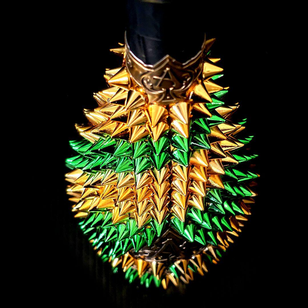 【24時間以内発送】アルマンド ゴールド グリーン ストライプ トゲマンド