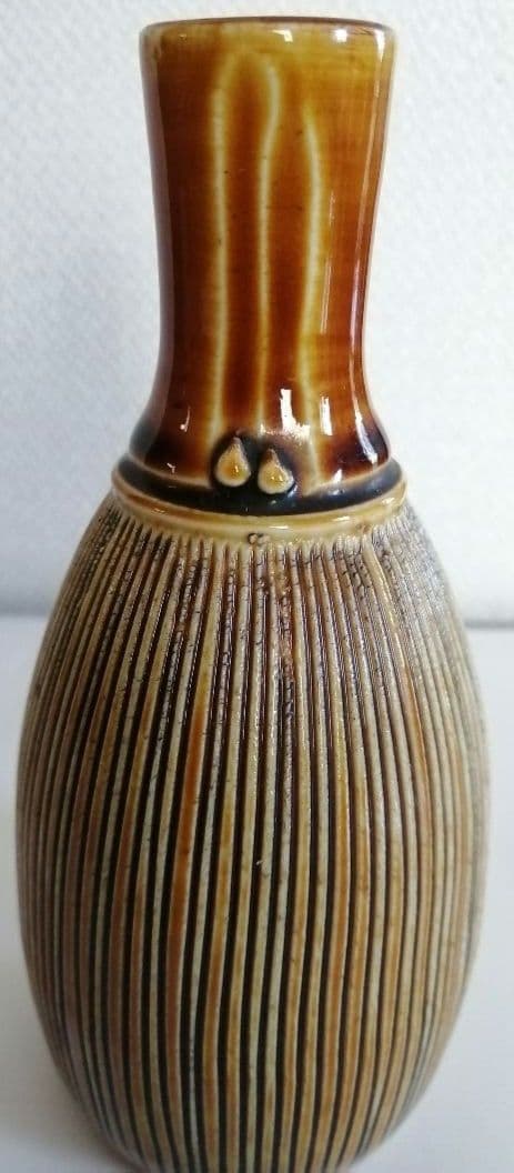 長与焼(長崎)　シノギ徳利