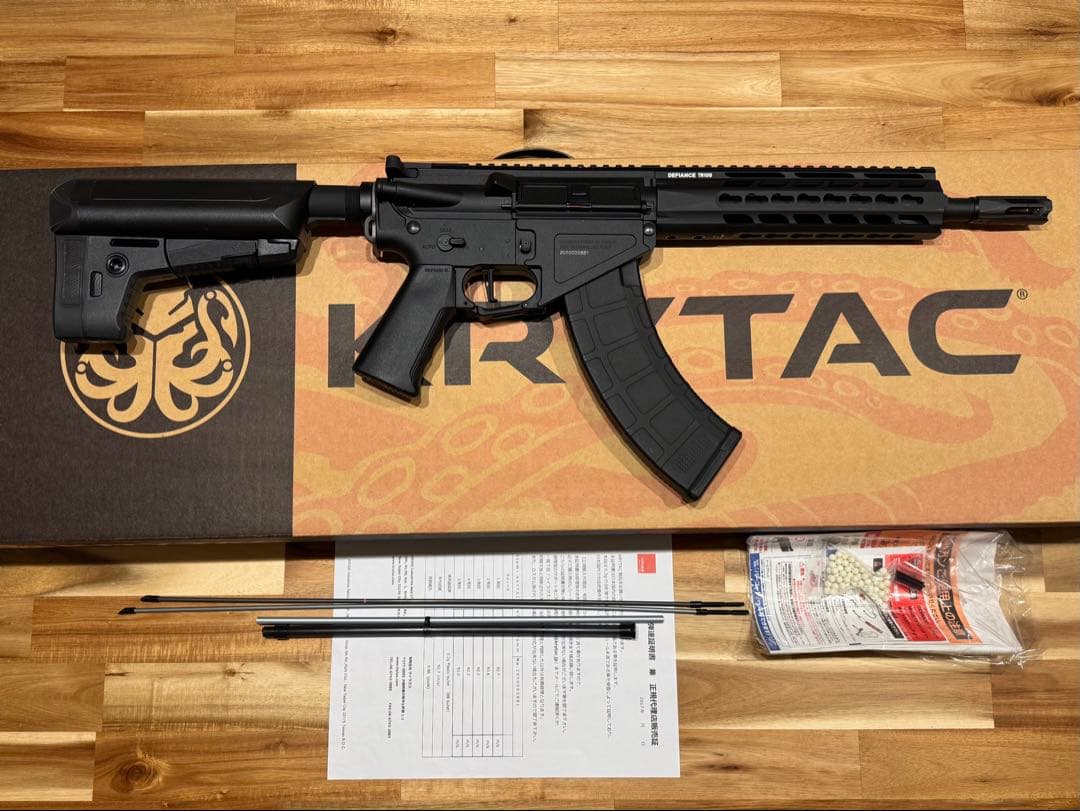 【中古美品】KRYTAC TRIDENT 47 CRB （日本限定発売品）