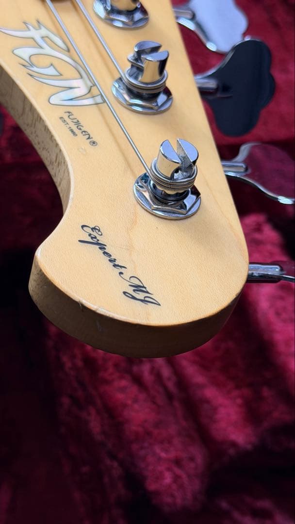 ベース FUJIGEN EMJ-AL-R/AWH Expert Mighty Jazz