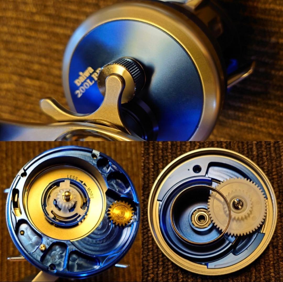 リール Daiwa BlueBacker BAYAREA SPECIAL 200L BB