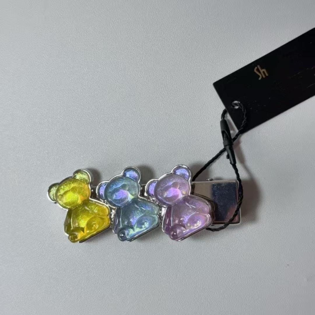 カラフルクマ型ストラップ