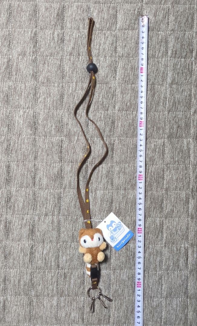 たらいぐまのらんどりー　ぬいぐるみ　ストラップ　マスコット　当時物　タグ付き