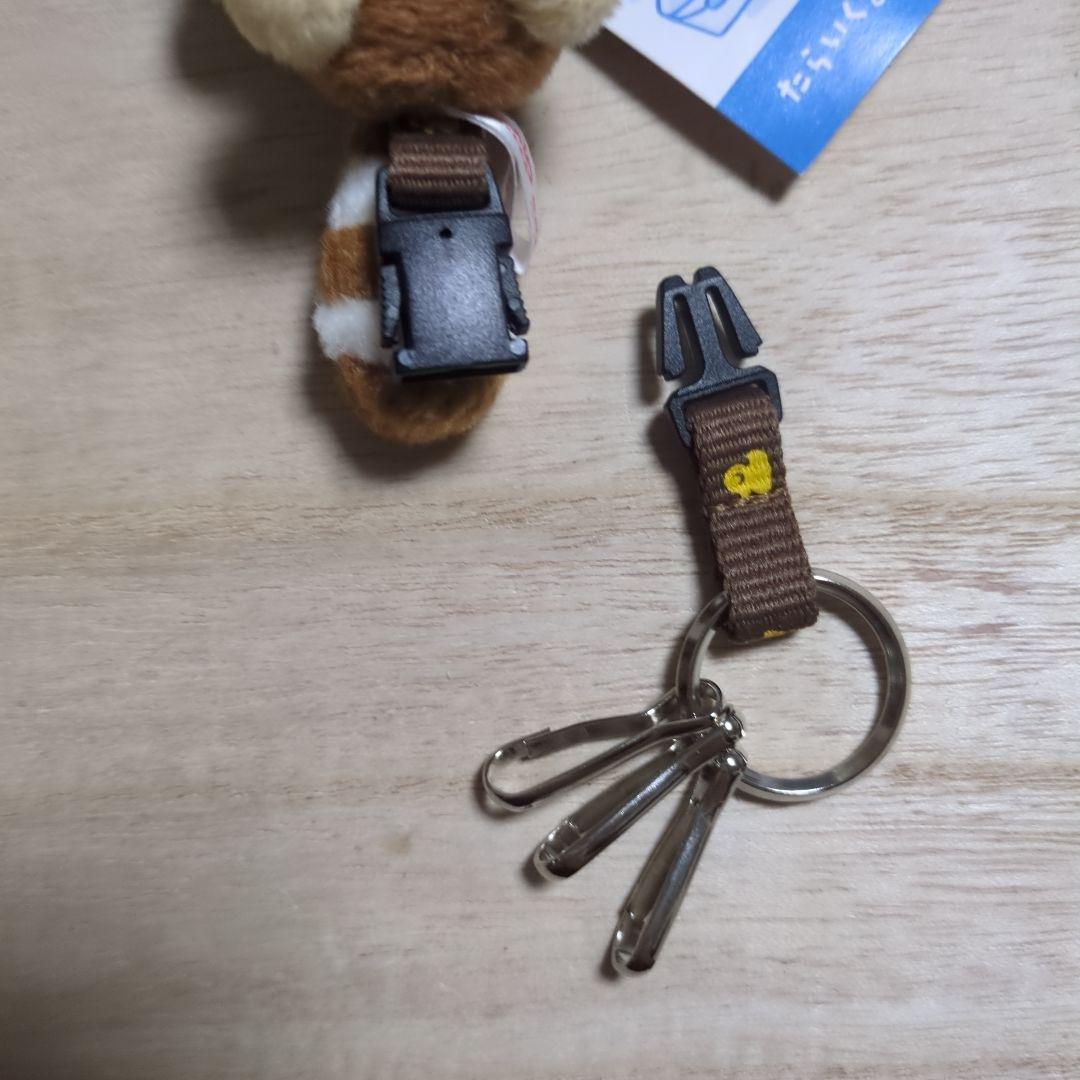 たらいぐまのらんどりー　ぬいぐるみ　ストラップ　マスコット　当時物　タグ付き