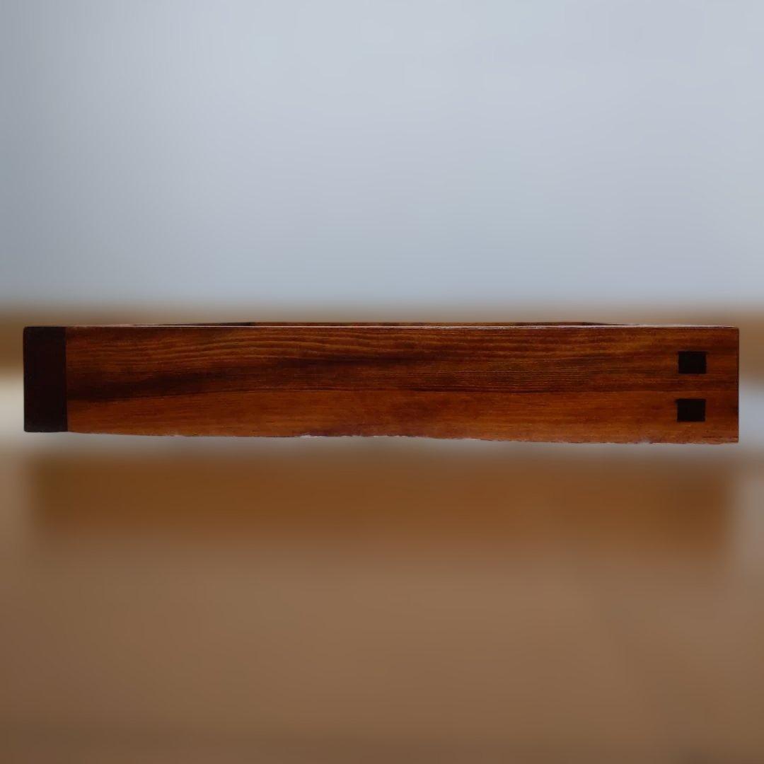 茶道具　炉縁　鱗鶴蒔絵　絵師︰鈴木光入　表千家　裏千家　平安　【匿名配送】