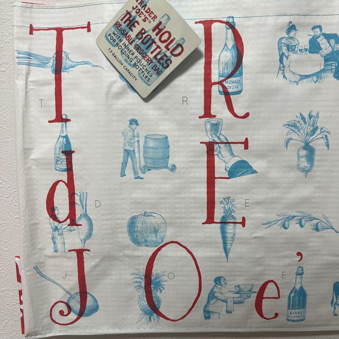 大人気Trader Joe's （トレジョ）エコバッグ 大きめ