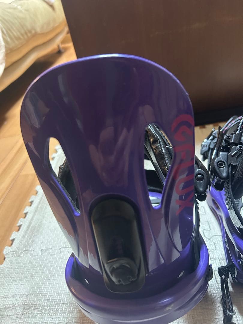 FLUX スノーボード ビンディング 紫　M