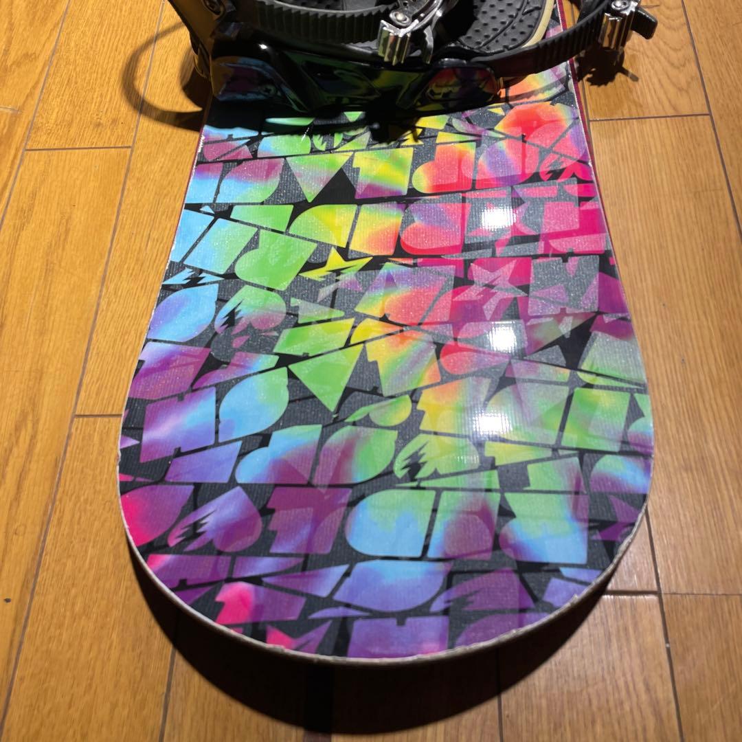 いち 　RIDEライドSPLASH142cm 2点セット　初中級向け