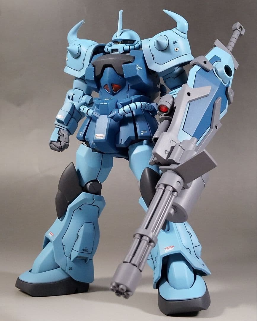 HG HGUC 1/144 グフカスタム 改修 全塗装 完成品 08小隊
