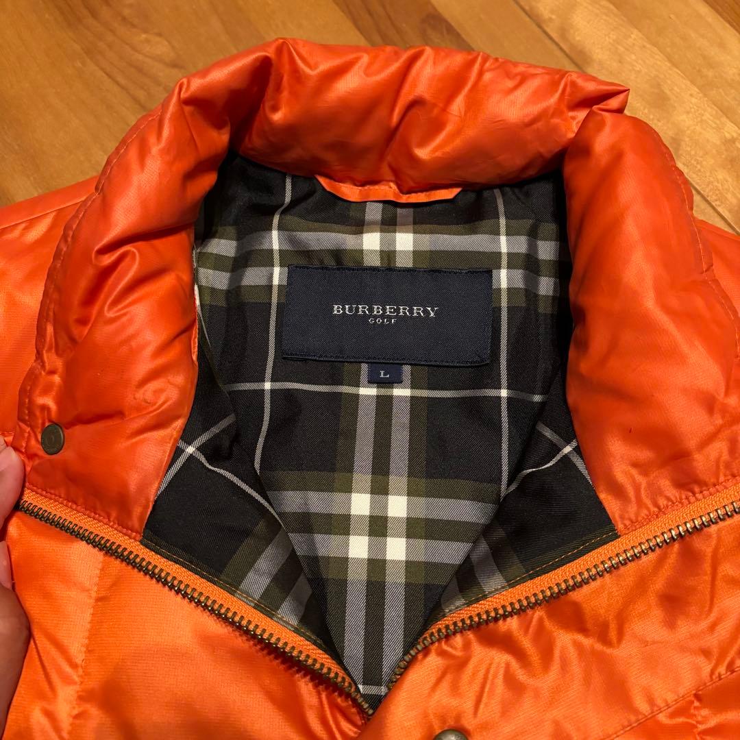 BURBERRY GOLF オレンジ Lサイズ ベスト