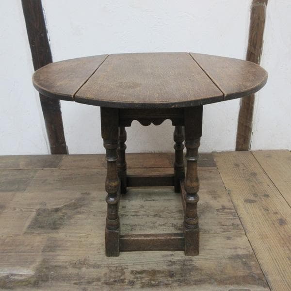 イギリス アンティーク 家具 ドロップリーフ コーヒーテーブル 英国 6084e