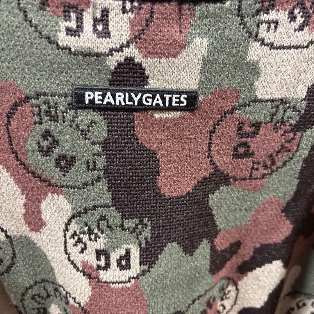 【美品】PEARLY GATES 迷彩セーター サイズ6