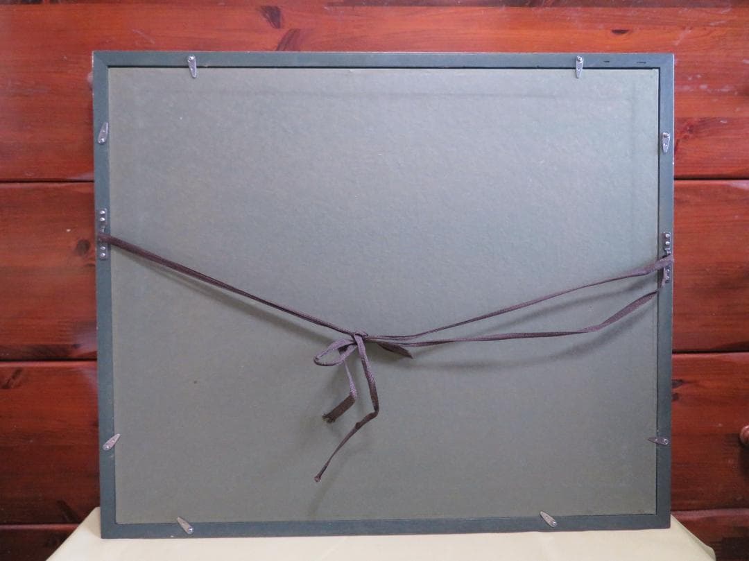 ◆　大山功　「美濃路」　油彩　F6号　應美会会員　 ◆