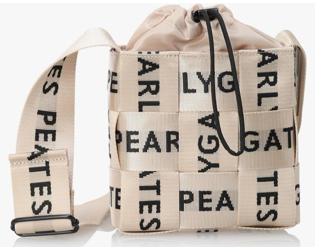 PEARLY GATES 編み込みデザインバッグ