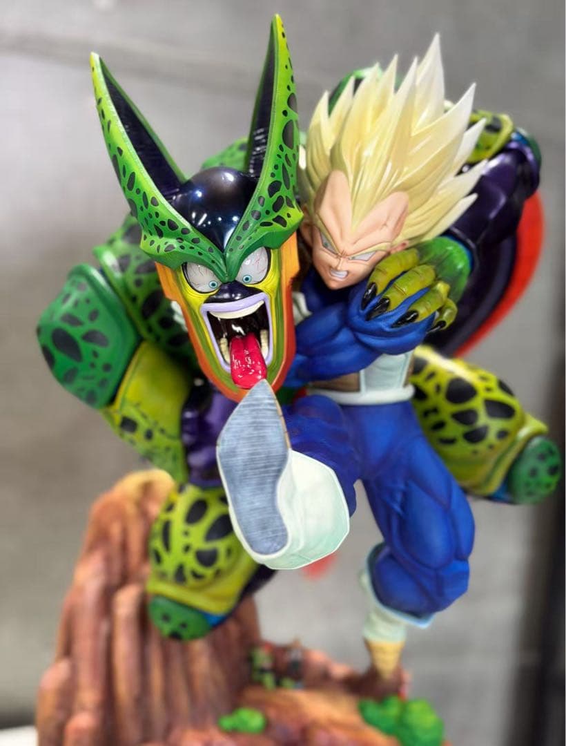 ドラゴンボール ベジータ ガレキ ガレージキット スタチュー X①②①