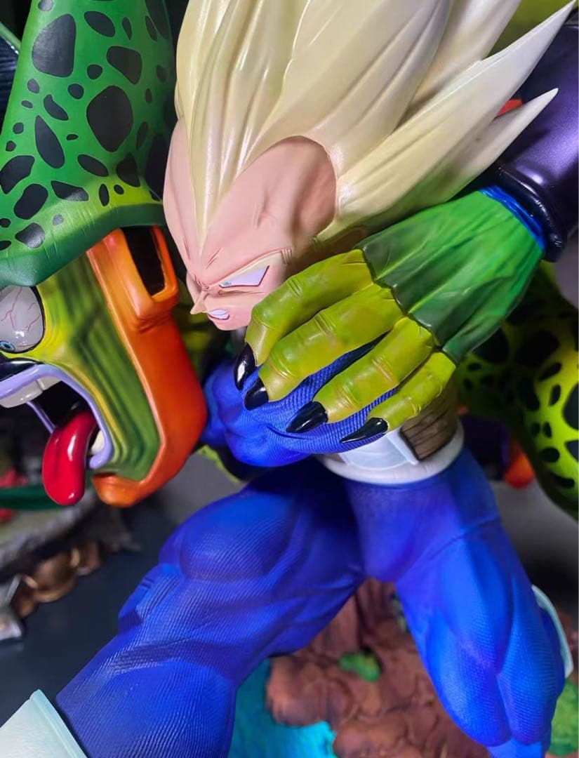 ドラゴンボール ベジータ ガレキ ガレージキット スタチュー X①②①