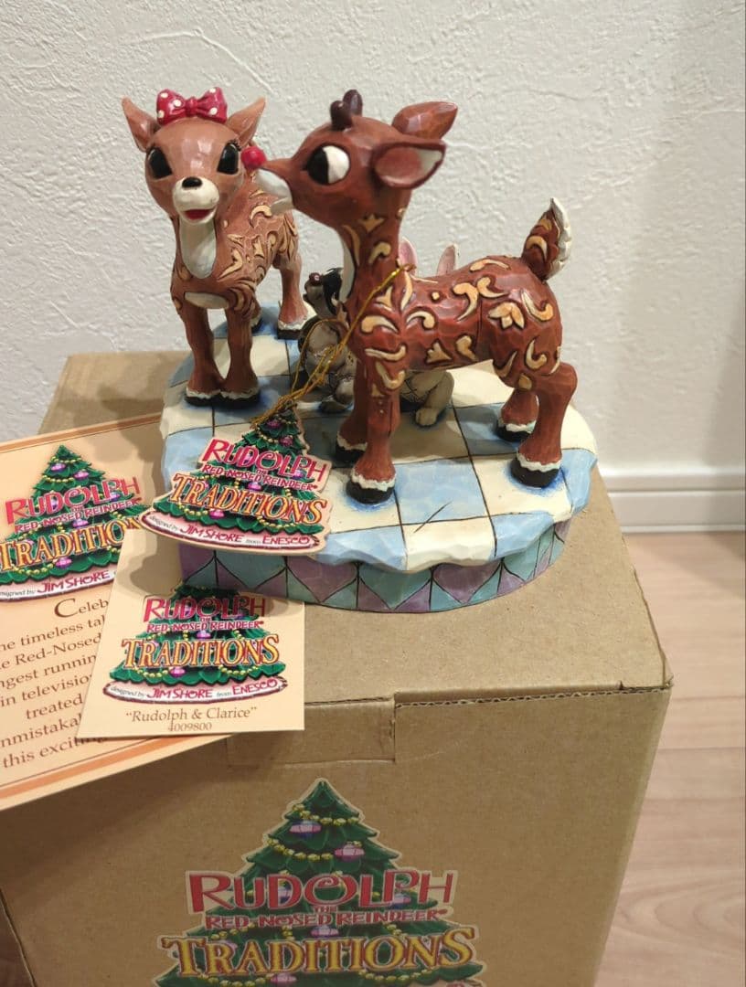 Rudolph Traditions 赤鼻のトナカイルドルフ フィギュア　置物