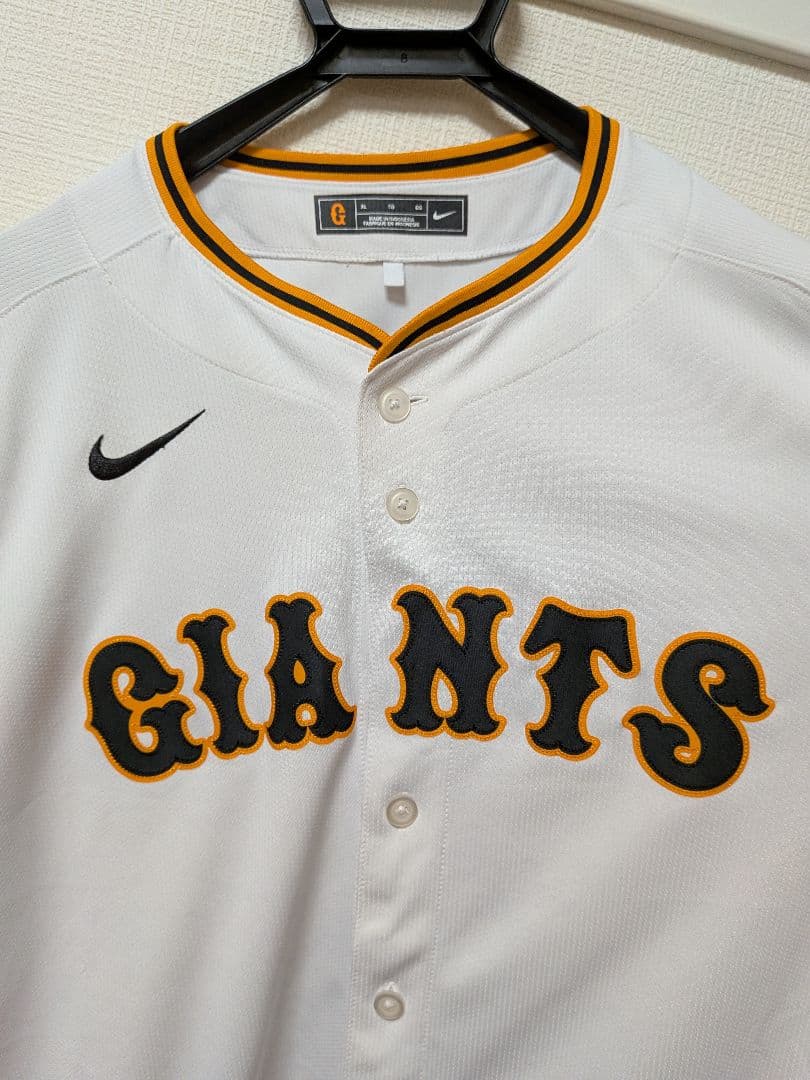 ジャイアンツ　浅野翔吾　ユニフォーム　チャンピオンエンブレム付き　XL　巨人