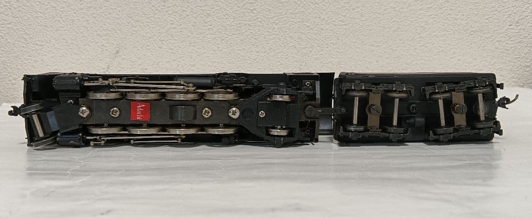 n*o様 HOゲージ アダチ Ｄ51蒸気機関車 集煙装置付 モーター交換メンテナ