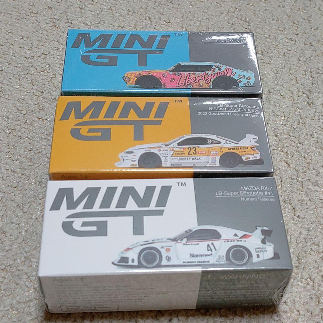 minigt lbwk ケンメリ s15 rx7 リバティウォーク ミニカー