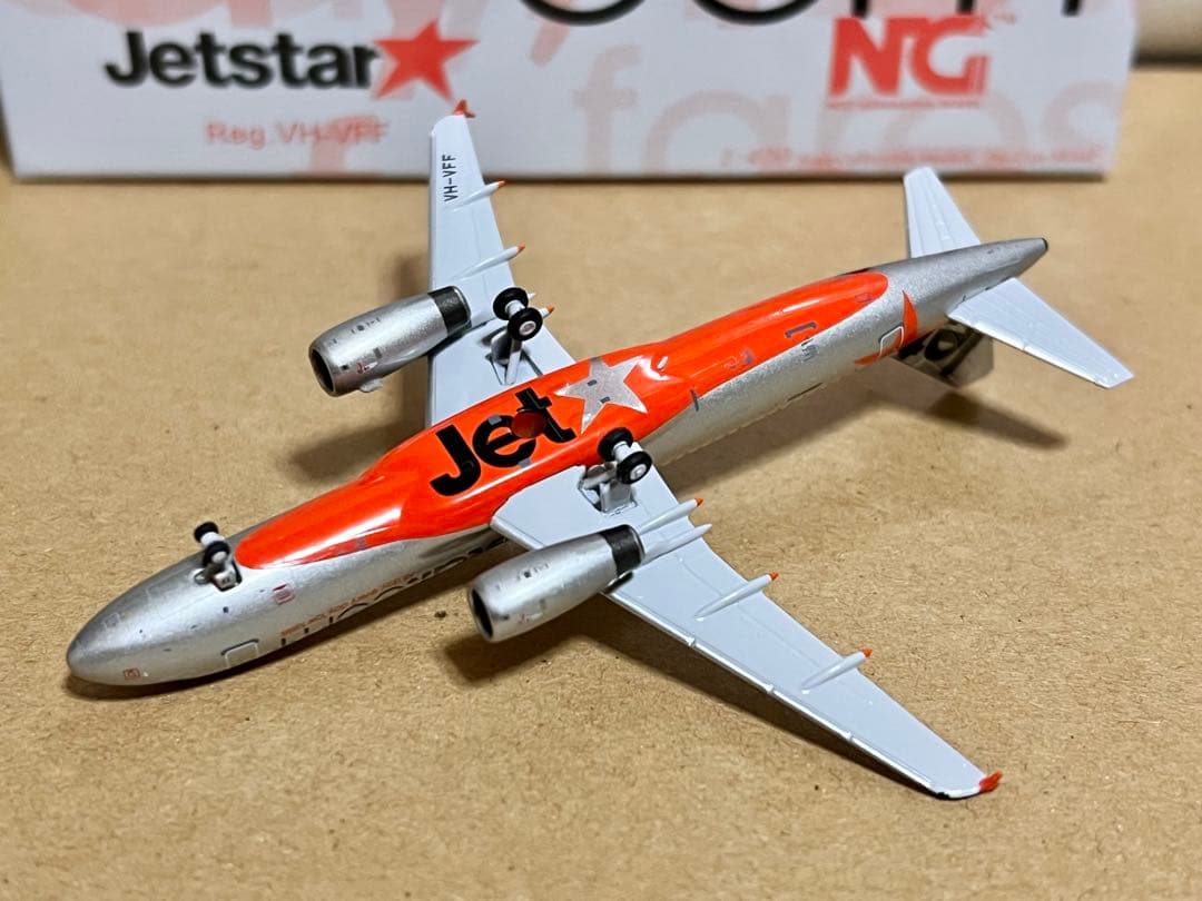 航空機・ヘリコプター NG models 1/400 Jetstar A320-200 VH-VFF