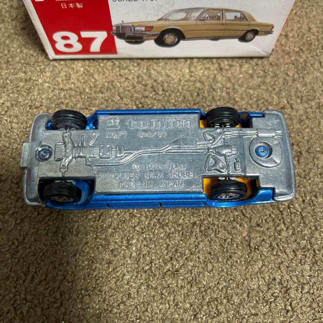 No.87 メルセデス ベンツ 450SEL 日本製 絶版 1台