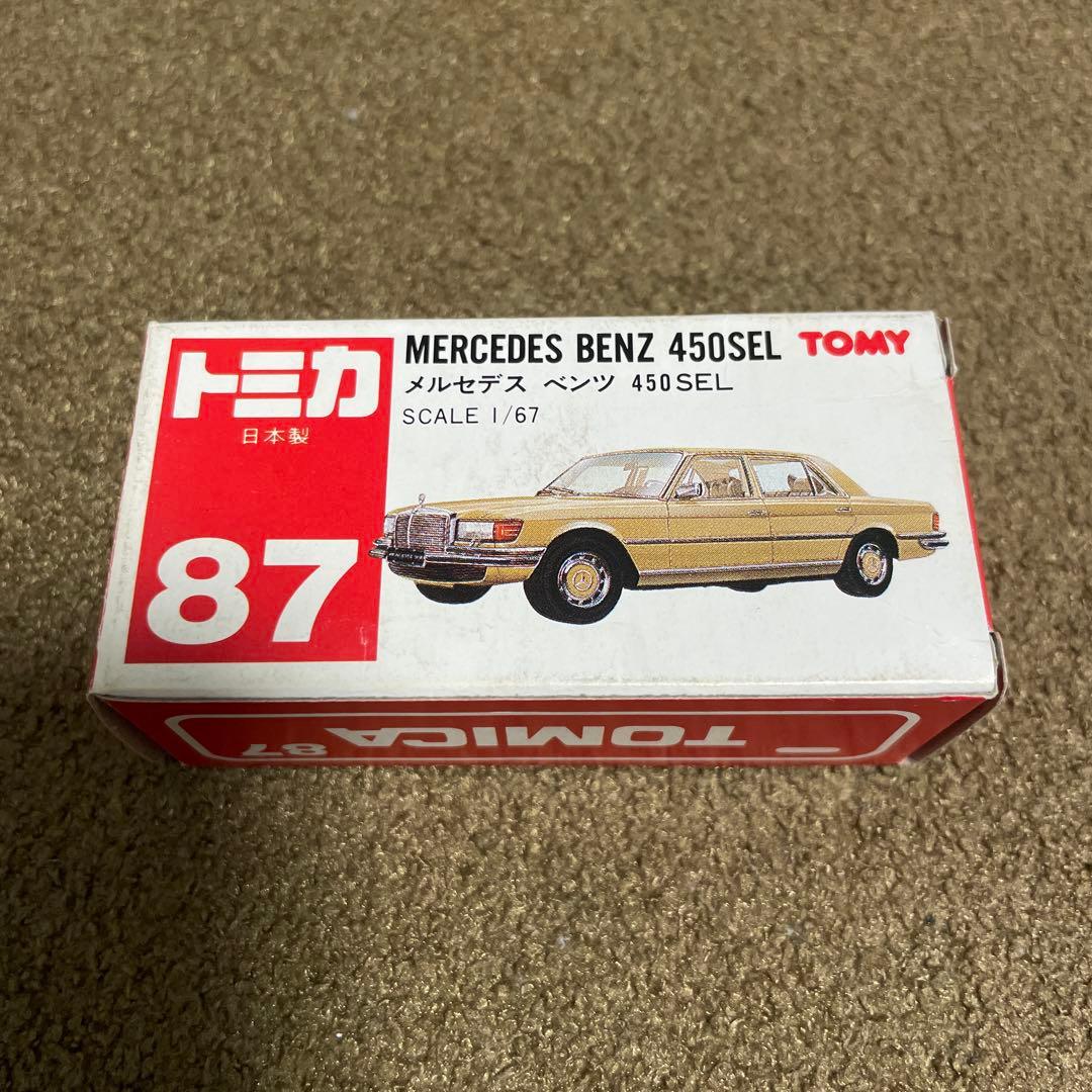 No.87 メルセデス ベンツ 450SEL 日本製 絶版 1台
