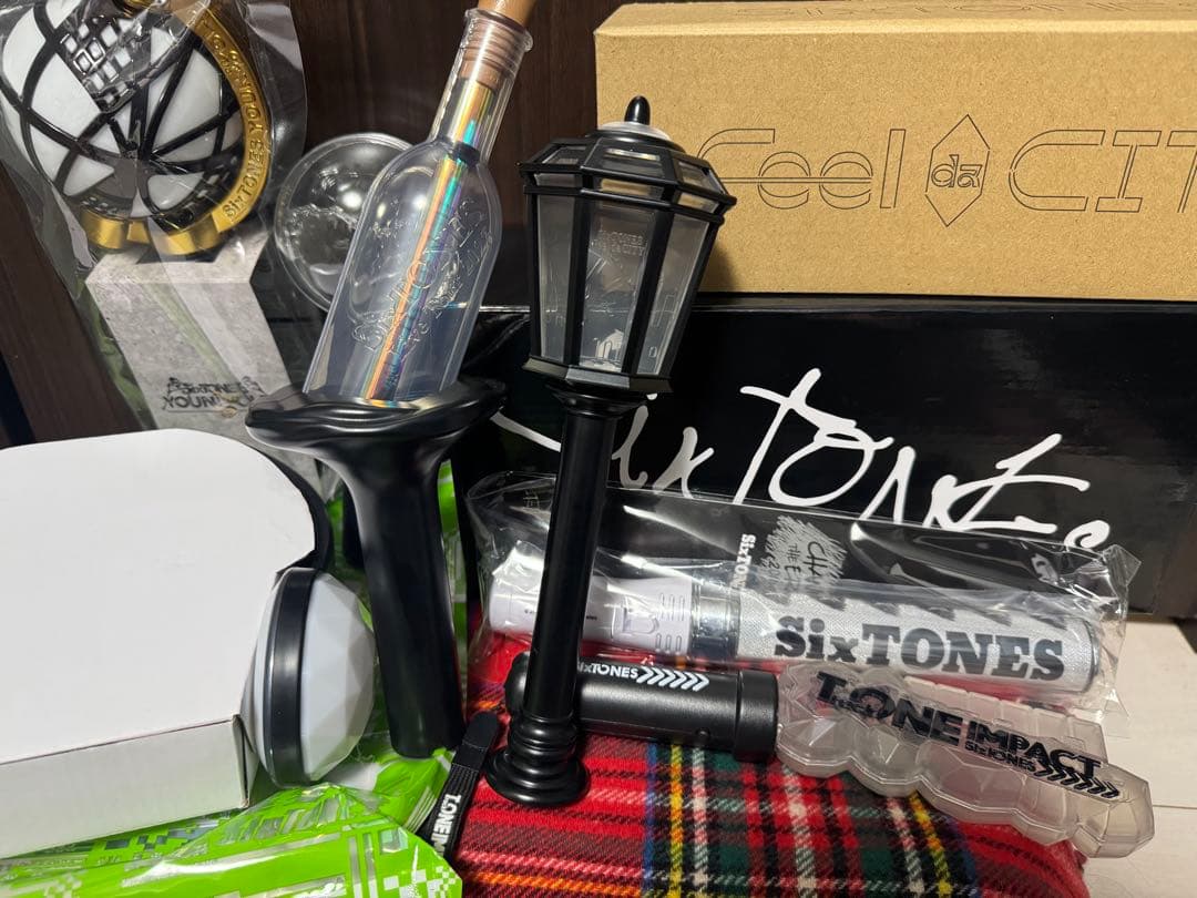 SixTONES チェンエラペンライト新品ほか 正規品まとめ売り