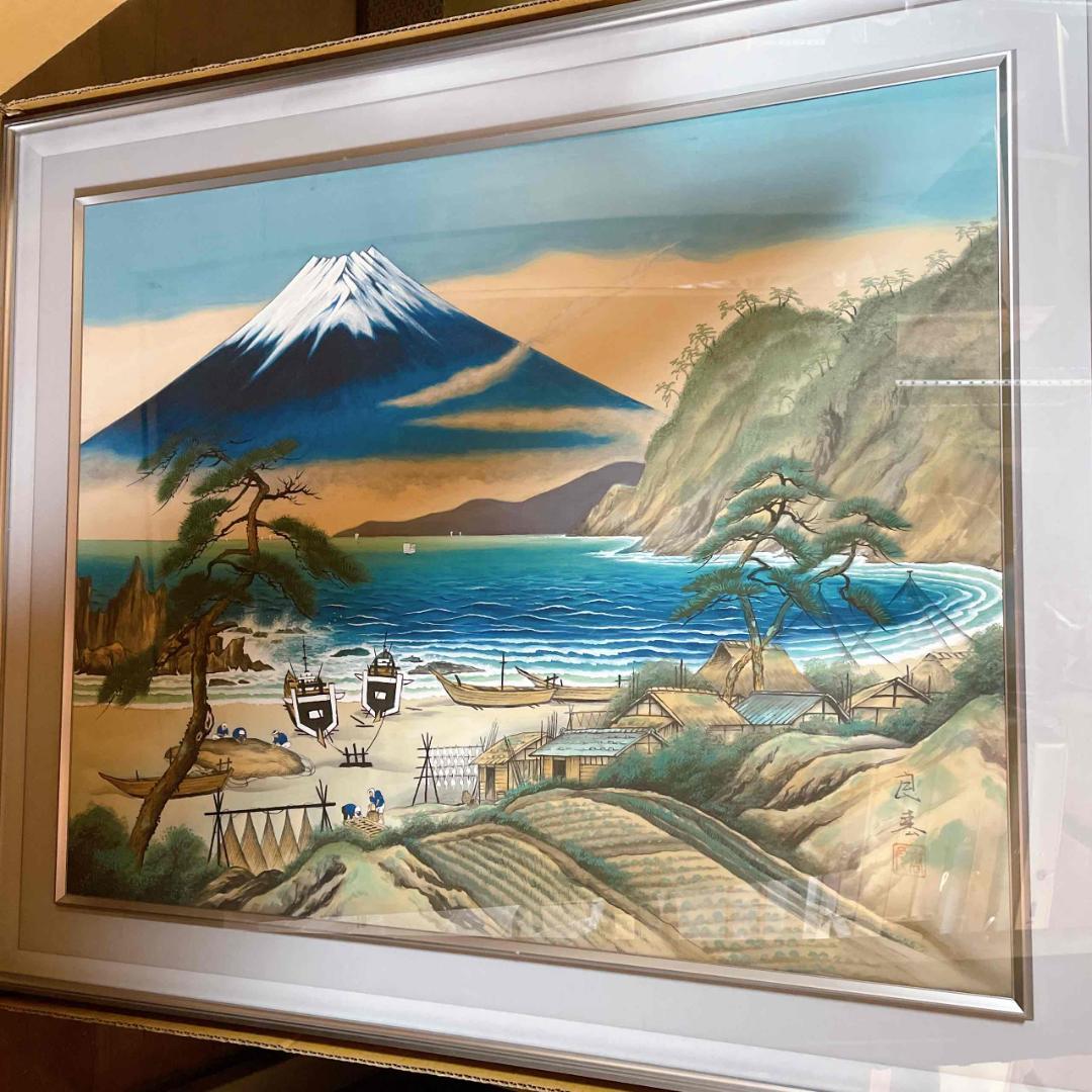 A873 加藤良春　[かとう・りょうしゅん]　絵　夏の海色風景