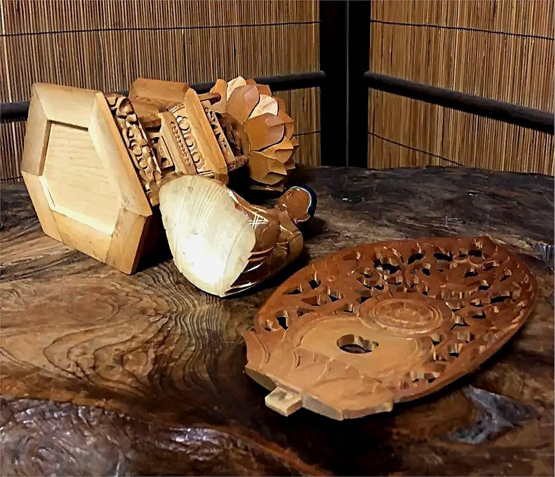 仏教美術 時代 木製 金彩 釈迦如来像 仏像 H30㎝