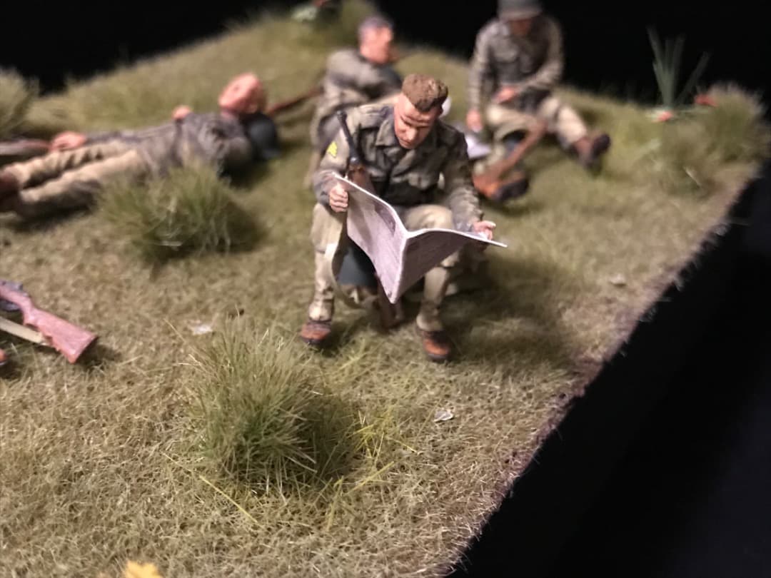 白い悪魔様　ジオラマ　ミニアート 35318 1/35