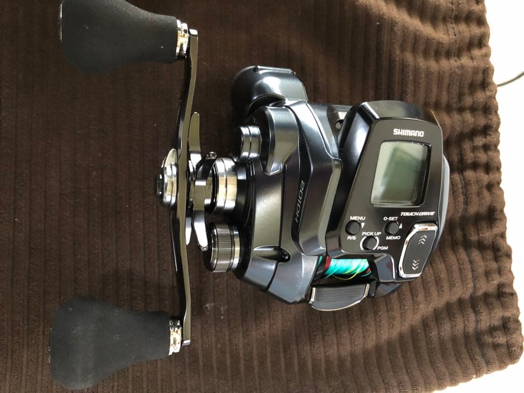 シマノフォースマスター201DH左巻きバッテリーセット
