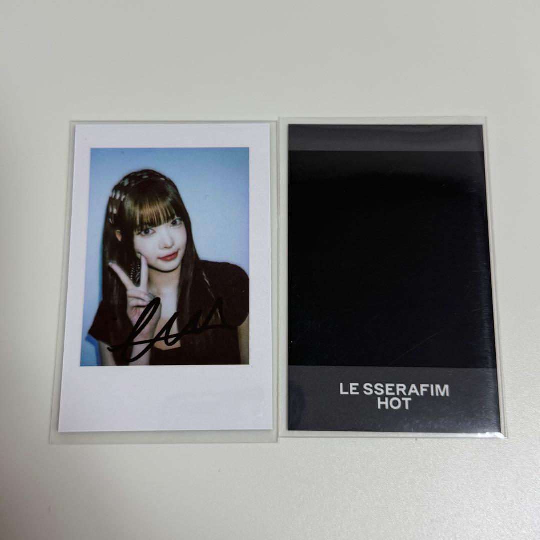LESSERAFIM ルセラ HOT 中国 IDOUSTAGEチェキ ウンチェ