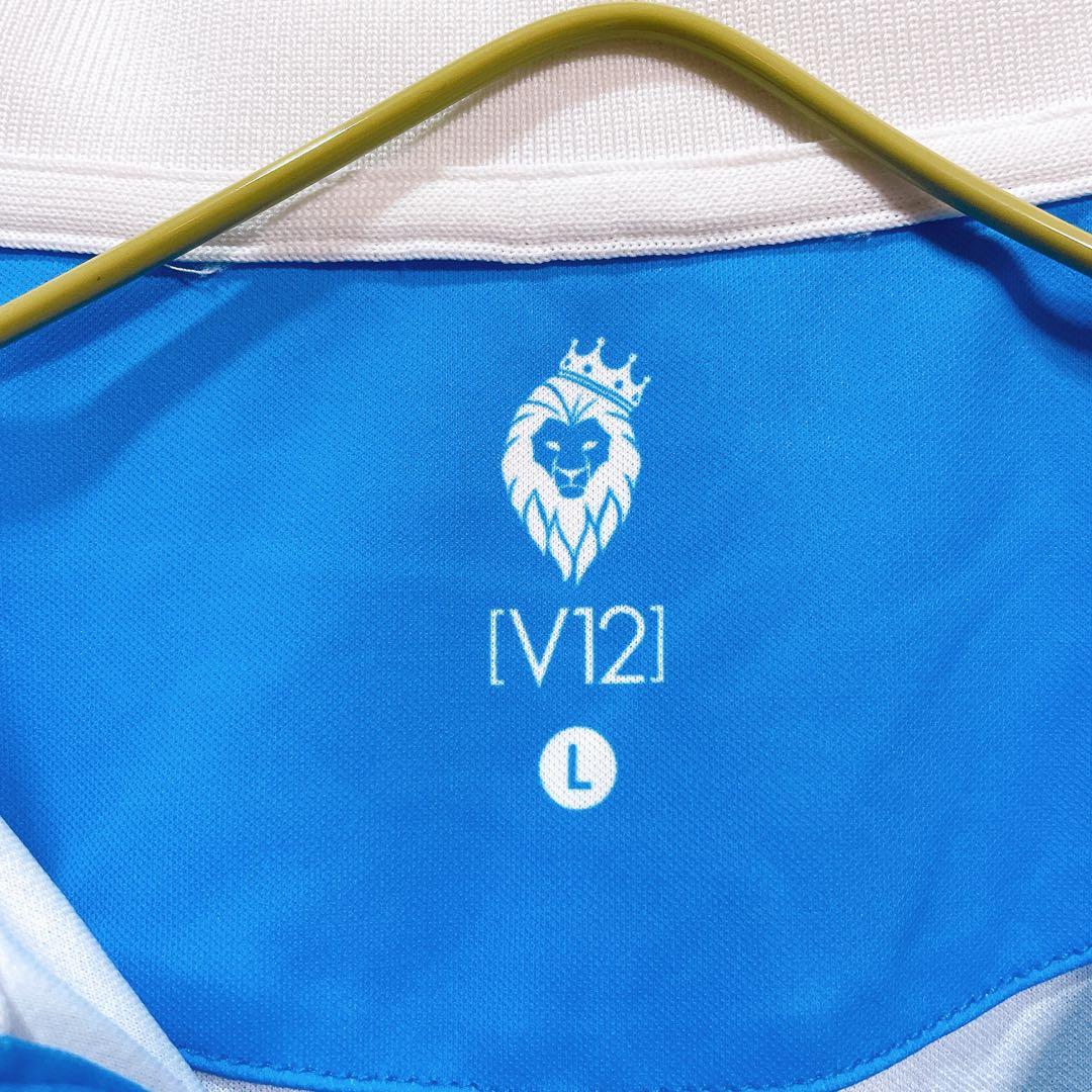 V12 ヴィトゥエルヴ goodロゴ ポロシャツ ゴルフウェア