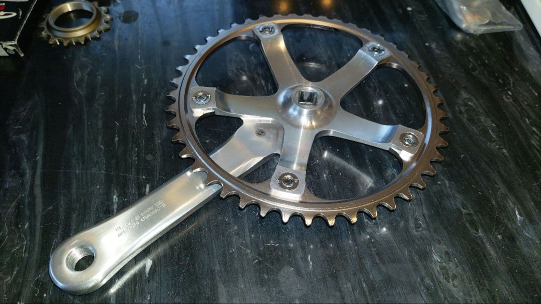 シマノDURA-ACE njs FC-7600 170mm 46tクランクセット