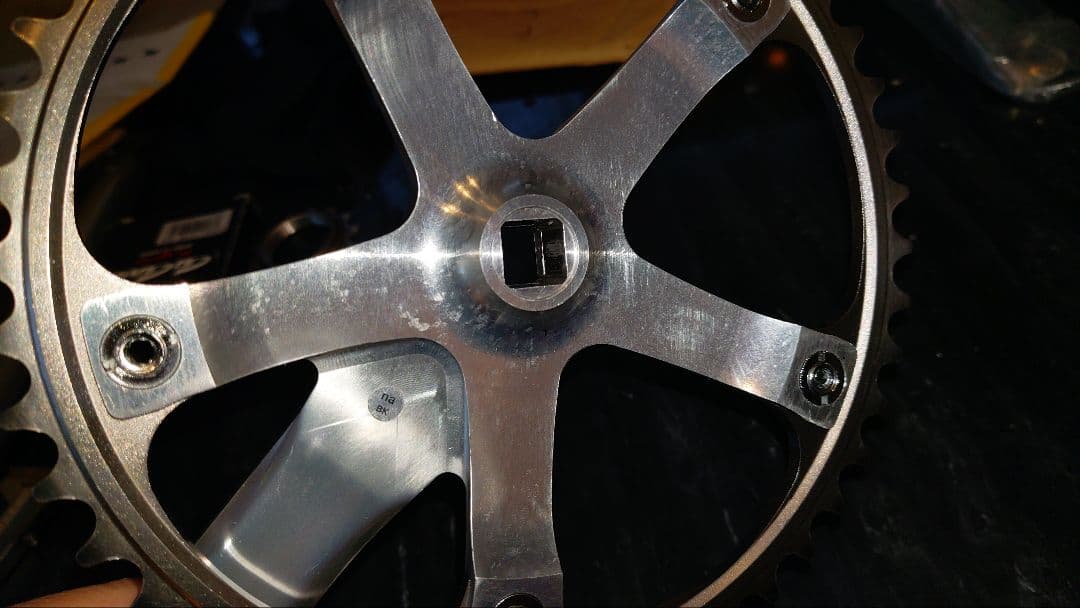 シマノDURA-ACE njs FC-7600 170mm 46tクランクセット