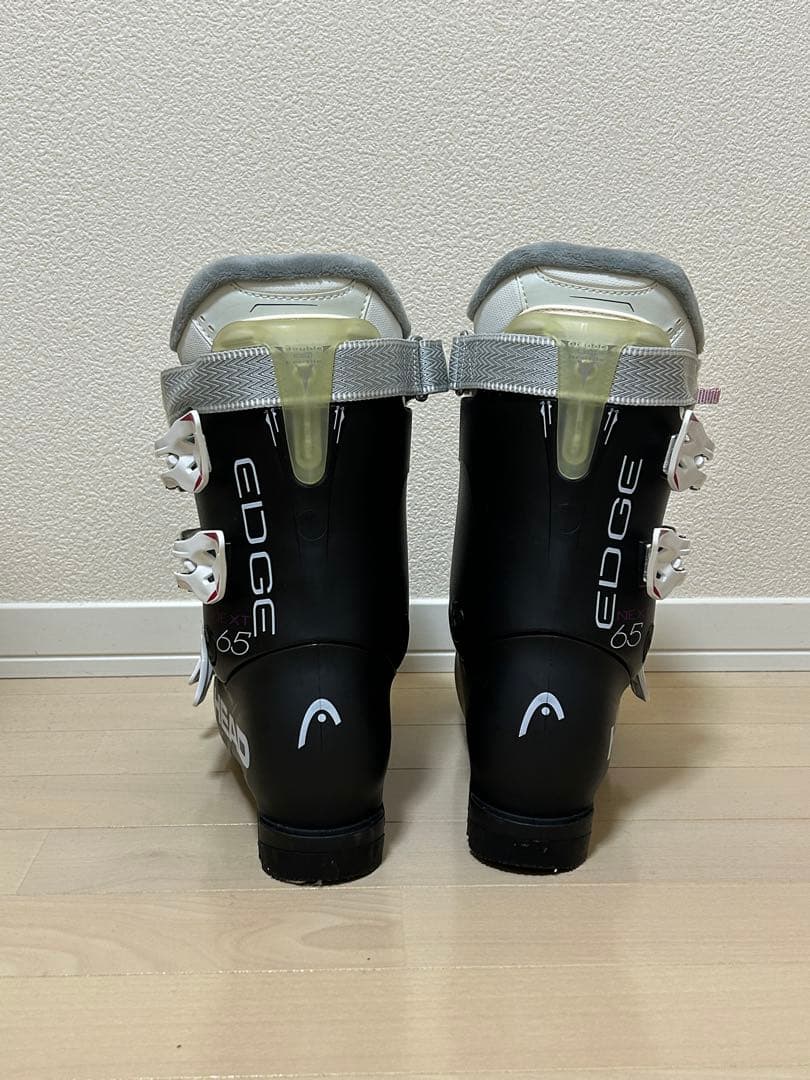 2回のみ使用美品！黒HEAD EDGE 65 女性用スキー ブーツ