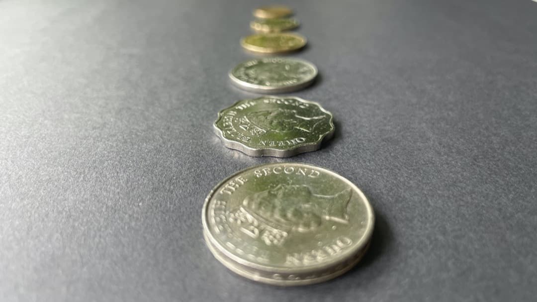 エリザベス2世 Hong Kong Dollars 香港廃盤硬貨６種類セット