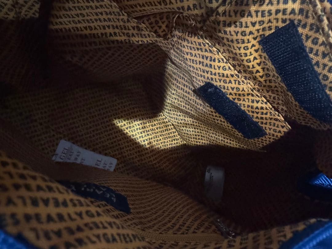 PEARLY GATES ネイビー トートバッグ