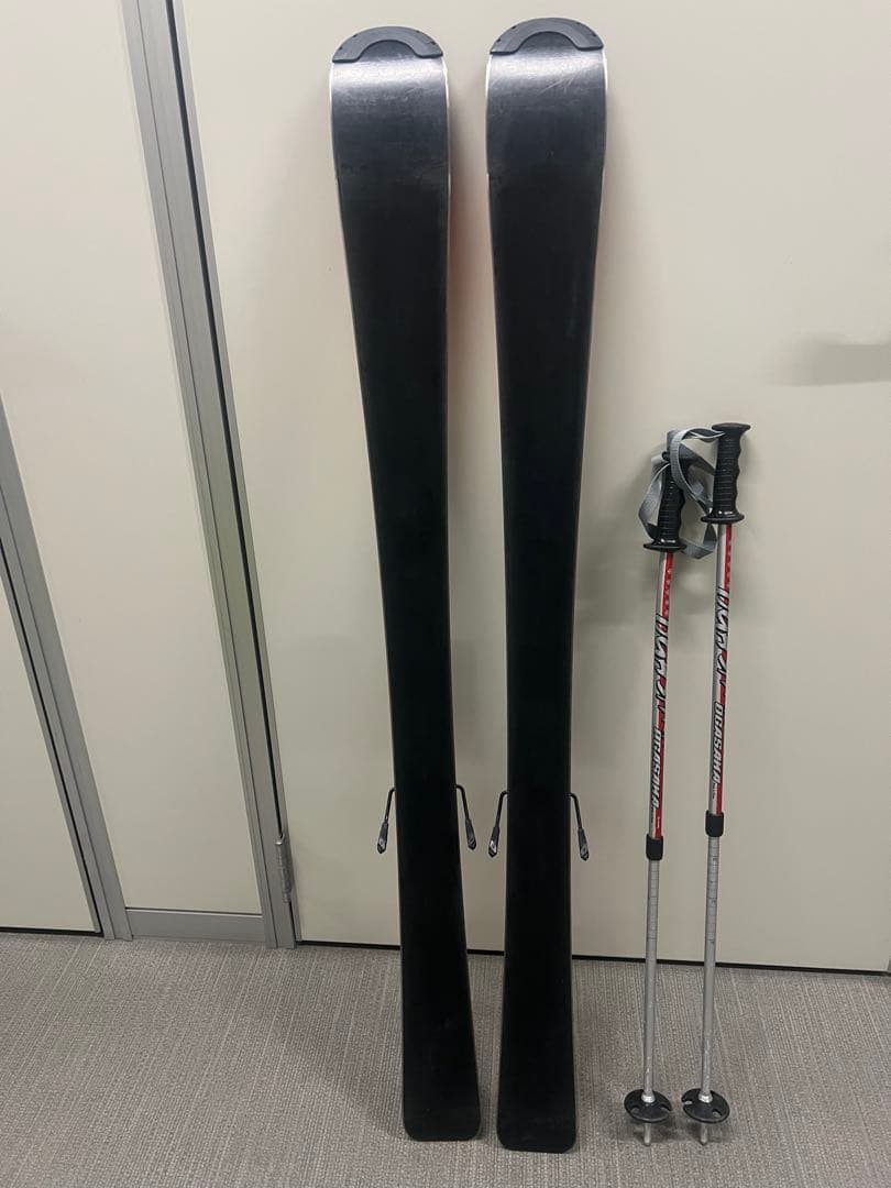 キッズスキーセット　ROSSIGNOL120cm、OGASAKA、SALOMON