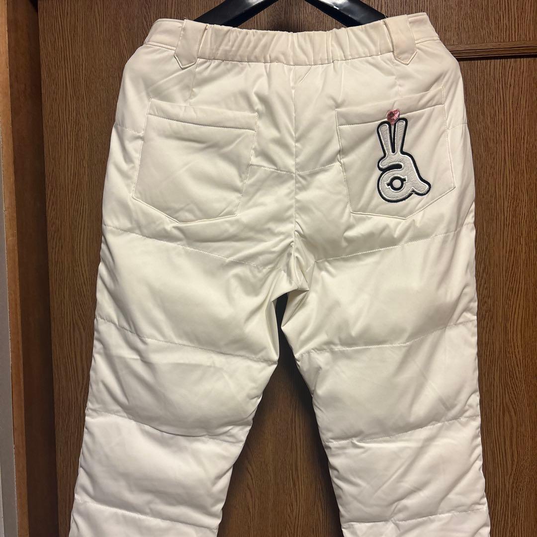 archivio ホワイト ダウンパンツ 38