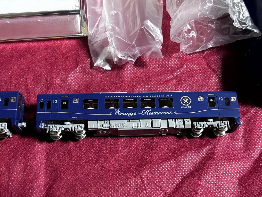 TOMIX 98128肥薩おれんじ鉄道　おれんじ食堂Nゲージ　室内灯あり