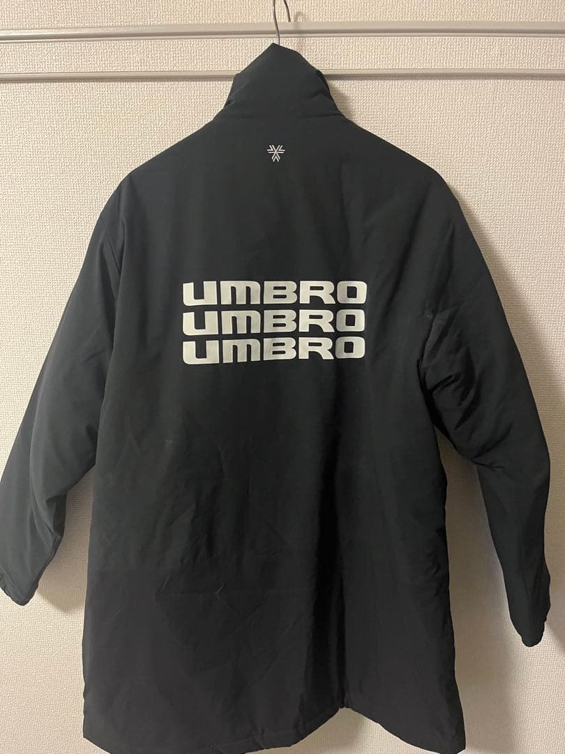 【美品】 THE THIRD by UMBROハーフコート ブラック L
